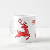 Blitzen - Mugs (The Reindeers) Kaffeetasse (Vorderseite Links)