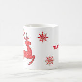 Blitzen - Mugs (The Reindeers) Kaffeetasse (Mittel)