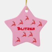 Blitzen Ornament =Colors (Hinten)