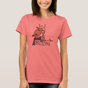 Blitzen Reindeer Weihnachtsgeschenke und Geschenke T-Shirt