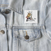 Blitzen Ren-Weihnachtst-shirts und -geschenke Button (Beispiel)