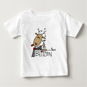 Blitzen-Rentier-T-Shirts und Geschenke Baby T-shirt