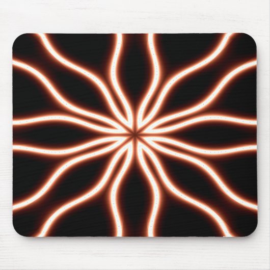 Blitzende Blume... Mousepad (Vorne)