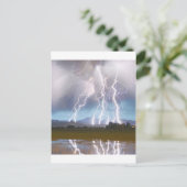 Blitzende, markante Langlaufspitzen 4C. Postkarte (Stehend Vorderseite)