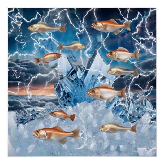 Blitzfisch Poster (Vorderseite)