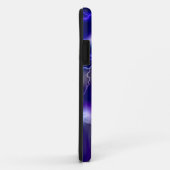 Blitzgalaxie Lila Case-Mate iPhone Hülle (Hinten/Rechts)