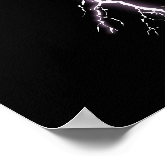 Blitzgerät Poster (Ecke)