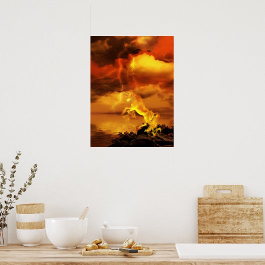 Blitzgerät Poster (Küche)