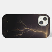 Blitzhimmel iPhone Hülle (Rückseite (Horizontal))