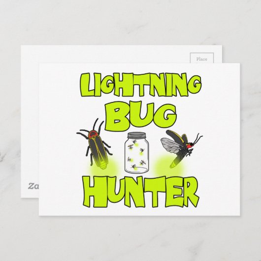 Blitzjäger Postkarte (Vorne/Hinten)