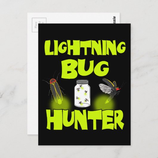 Blitzjäger Postkarte (Vorne/Hinten)