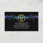 Blitzkraftantrieb Visitenkarte (Rückseite)