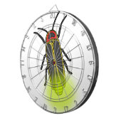 Blitzleuchte Dartscheibe (Vorderseite rechts)