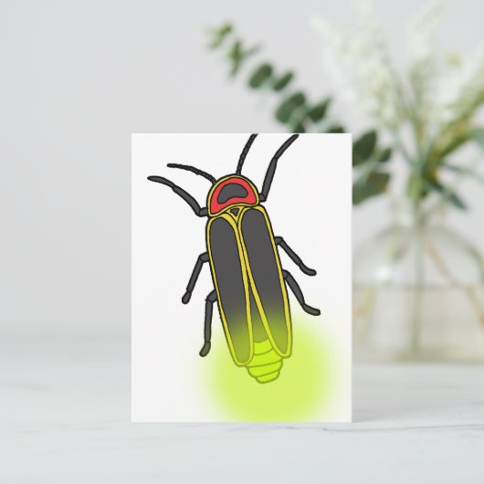 Blitzleuchte Postkarte (Stehend Vorderseite)