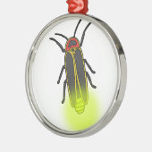 Blitzleuchte Silbernes Ornament (Links)