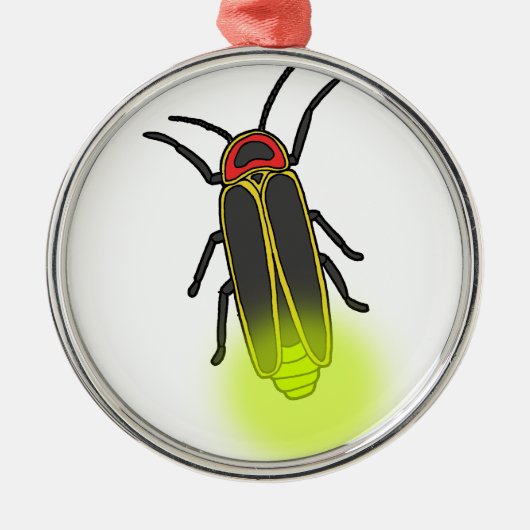 Blitzleuchte Silbernes Ornament (Vorne)