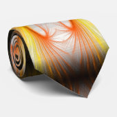 Blitzlicht abstrakt - Fraktal Krawatte (Gerollt)