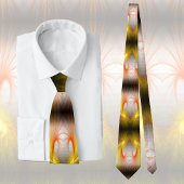 Blitzlicht abstrakt - Fraktal Krawatte