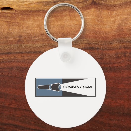 Blitzlicht Anpassbarer Schlüsselanhänger (Vorderseite)