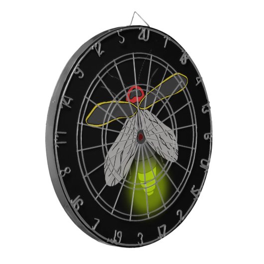 Blitzlicht Dartscheibe (Vorderseite Links)
