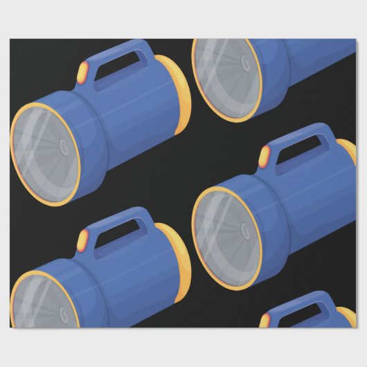 Blitzlicht Geschenkpapier (Flach)