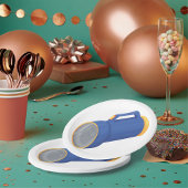 Blitzlicht Pappteller