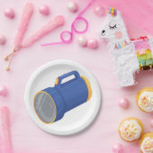 Blitzlicht Pappteller (Party)