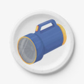 Blitzlicht Pappteller (Vorderseite)