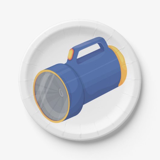 Blitzlicht Pappteller (Vorderseite)