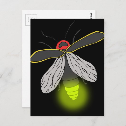 Blitzlicht Postkarte (Vorne/Hinten)