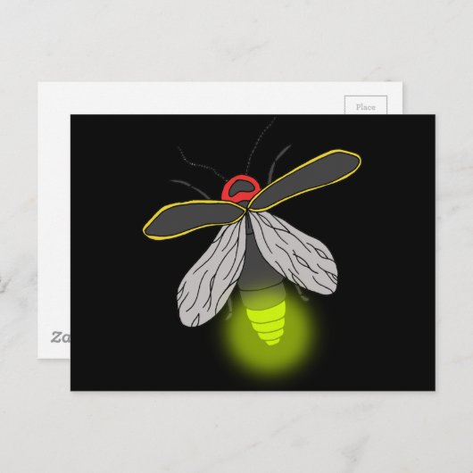 Blitzlicht Postkarte (Vorne/Hinten)