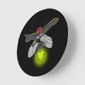 Blitzlicht Runde Wanduhr (Winkel)