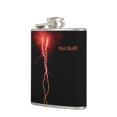 Blitzlichtbild für Vinyl-Wrapped-Flask Flachmann (Links)