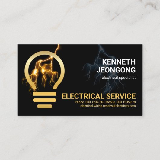 Blitzlichtblende Power Visitenkarte (Vorderseite)