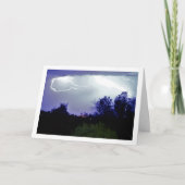 Blitzlichter Himmelslandschaft Karte (Vorderseite)