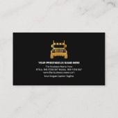 Blitzlichter LKW-Transport Visitenkarte (Rückseite)