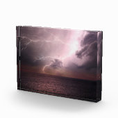 Blitzlichter Ozean Fotoblock (Rechts)