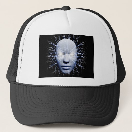 Blitzmaske Truckerkappe (Vorderseite)