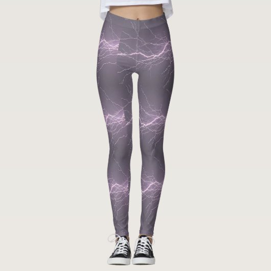 Blitzmuster-Leggings Leggings (Vorderseite)