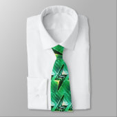 Blitzmuster Neck Tie Krawatte (Gebunden)