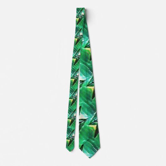 Blitzmuster Neck Tie Krawatte (Rückseite)