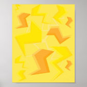 Blitzmuster Poster (Vorne)