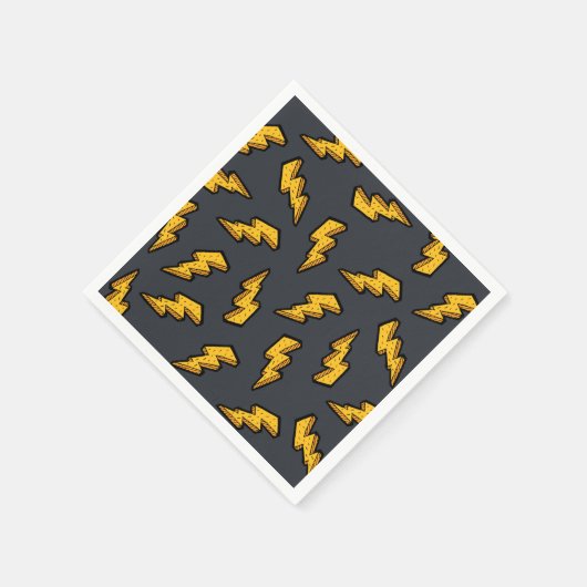 Blitzmuster Serviette (Ecke)