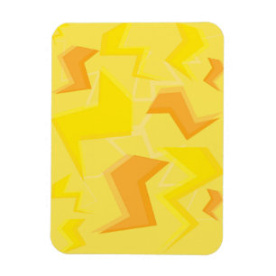 Blitzmusterbild Magnet