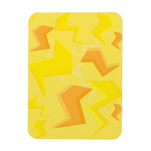 Blitzmusterbild Magnet (Vertikal)
