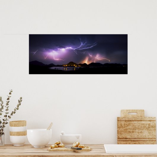 Blitzpanorama Poster (Küche)
