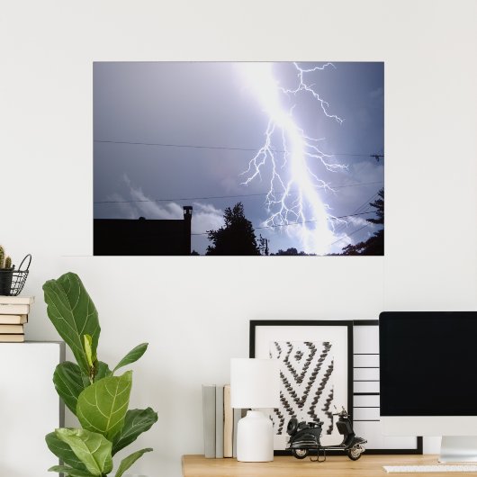 Blitzschlag 2 poster (Heimbüro)