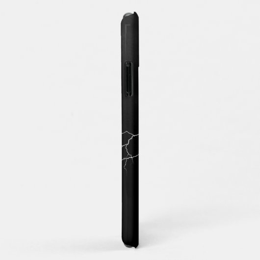 Blitzschlag am stürmischen Himmel Case-Mate iPhone Hülle (Hinten/Rechts)