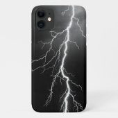 Blitzschlag am stürmischen Himmel Case-Mate iPhone Hülle (Rückseite)