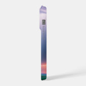 Blitzschlag auf Wasser iPhone Hülle (Linke Seite)